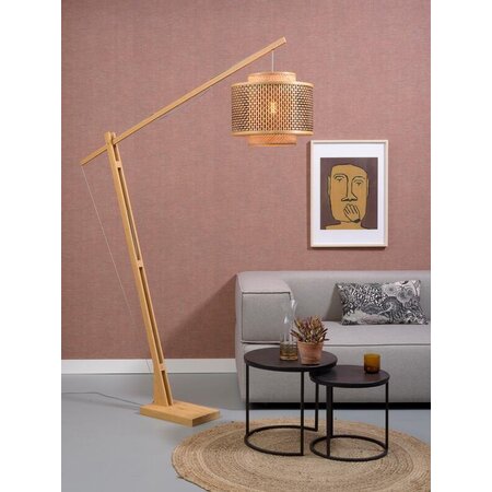 Good&Mojo Good&Mojo vloerlamp Bhutan XL naturel