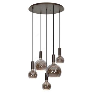 Ztahl hanglamp Segula rond 5 platinum