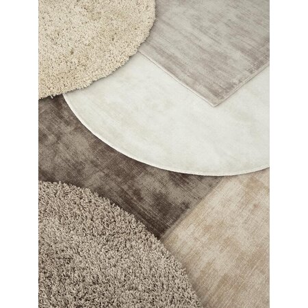 Must Living MUST Living vloerkleed Celeste taupe 250x350 cm