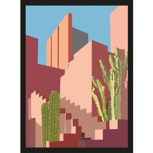 Urban Cotton art print Botanical Stairs small