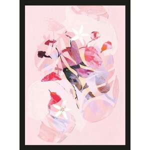 Urban Cotton art print Vogel roze large