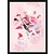 Urban Cotton Urban Cotton art print Vogel roze large