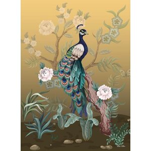 Urban Cotton wandkleed Peacock medium