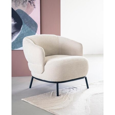 Eleonora Eleonora fauteuil David taupe