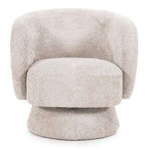 By-Boo draaifauteuil Balou taupe