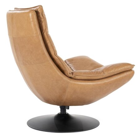 Eleonora Eleonora draaifauteuil Sven cognac