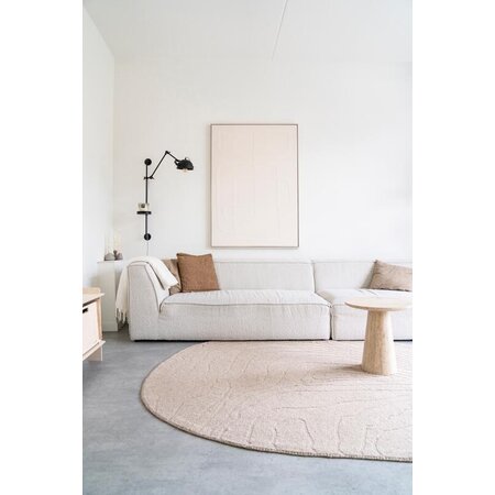 By-Boo By-Boo vloerkleed Pebble beige 190x290 cm