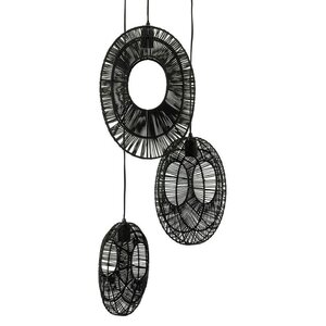 By-Boo hanglamp Ovo cluster cluster round black