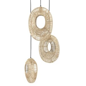 By-Boo hanglamp Ovo cluster cluster round natural