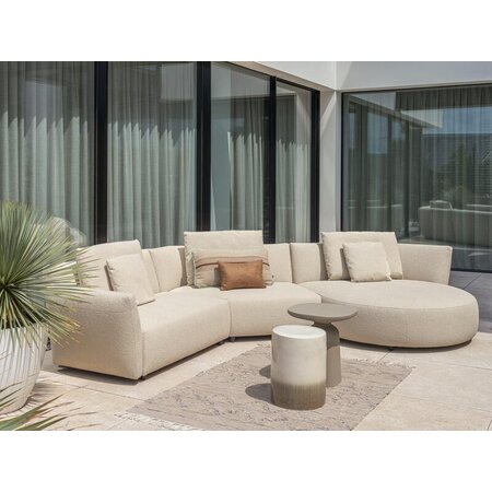 Outdoor bank Sunset bold beige - rechts