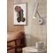 It's about Romi It's about RoMi wandlamp Bordeaux lichtgrijs