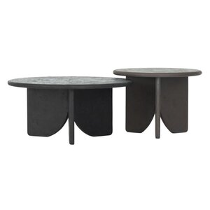 DTP Home salontafel Melo Earth, set van 2