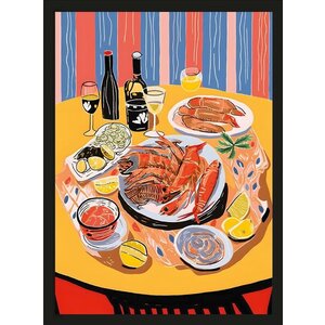 Urban Cotton art print Fruits de Mer large