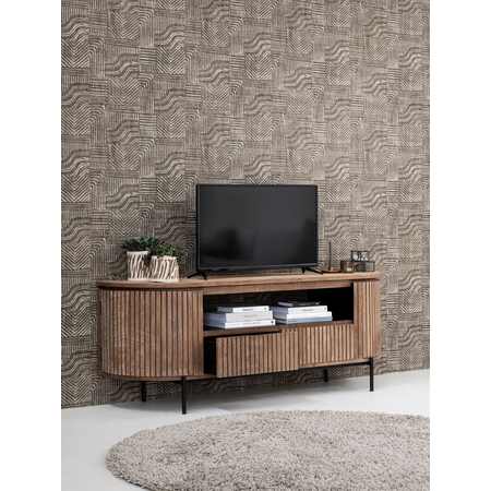 Must Living MUST Living vloerkleed Celeste taupe 200 cm