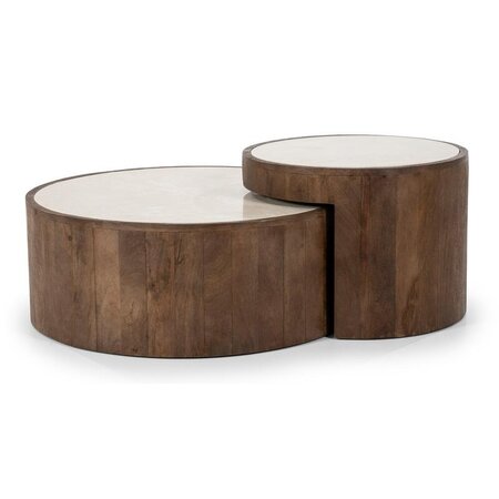 Eleonora Eleonora salontafel Hazel, set van 2