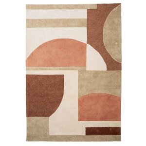 By-Boo By-Boo vloerkleed Kazi terracotta 190x290 cm