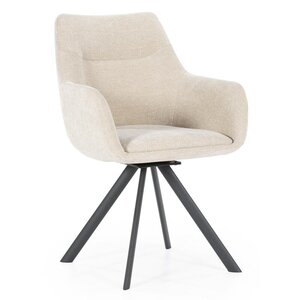 By-Boo By-Boo eetkamerstoel Bliss taupe