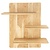 By-Boo By-Boo wandplank Seco naturel