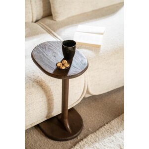 By-Boo laptoptafel Fenix bruin
