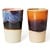 HKliving HKliving theemok Dusk, set of 2