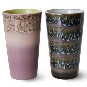 HKliving HKliving lattemok Forest, set of 2