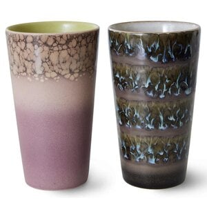 HKliving lattemok Forest, set of 2