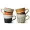 HKliving HKliving Cappuccino Mugs Verve, set of 4