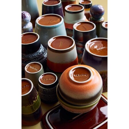 HKliving HKliving cappuccinomok Solid, set of 4