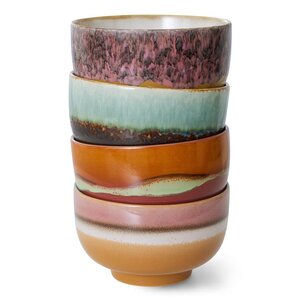 HKliving HKliving noodlekom Geyser, set of 4