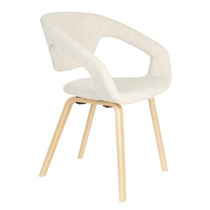 Zuiver eetkamerstoel Flexback beige