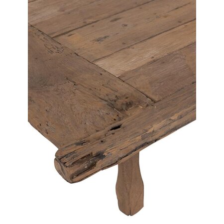 So True by Troubadour Antieke teakhouten weeftafel
