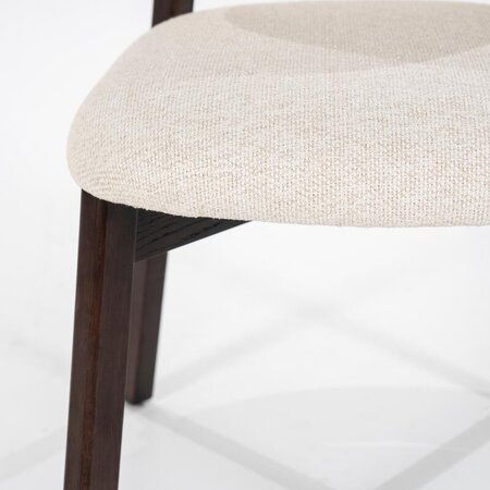 Eleonora Eleonora eetkamerstoel Mikky beige