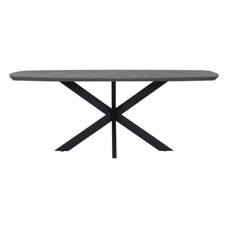 DTP Home DTP Home eettafel Vito pepper 200 cm