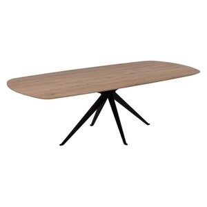 Eettafel Mello lichtbruin 220 cm