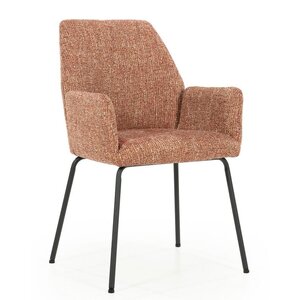Eleonora eetkamerstoel Indy rood