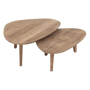 DTP Home salontafel Bliss, set van 2