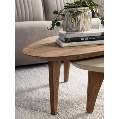 DTP Home DTP Home salontafel Bliss Mortex, set van 2