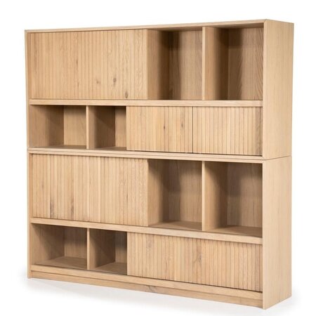 Eleonora Eleonora boekenkast Milo naturel