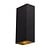 So True by Troubadour Wandlamp Vuurduin zwart met goud