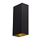 So True by Troubadour Wandlamp Vuurduin zwart met goud