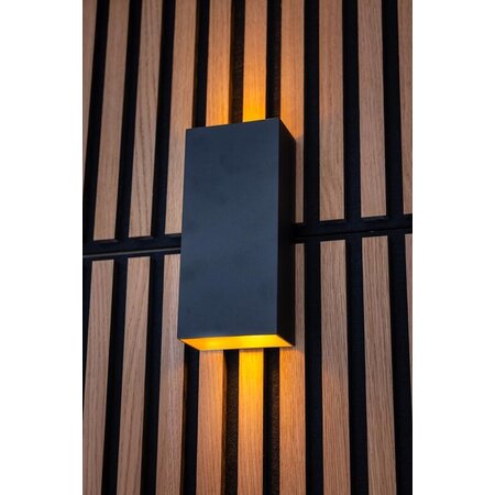 So True by Troubadour Wandlamp Vuurduin zwart met goud
