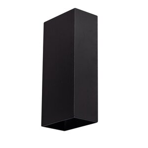 Wandlamp Vuurduin zwart