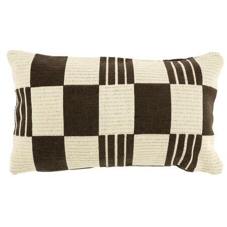 By-Boo By-Boo sierkussen Twist bruin