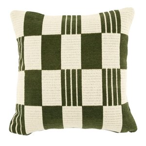 By-Boo sierkussen Twist groen
