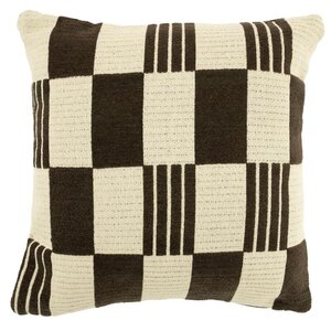 By-Boo sierkussen Twist bruin