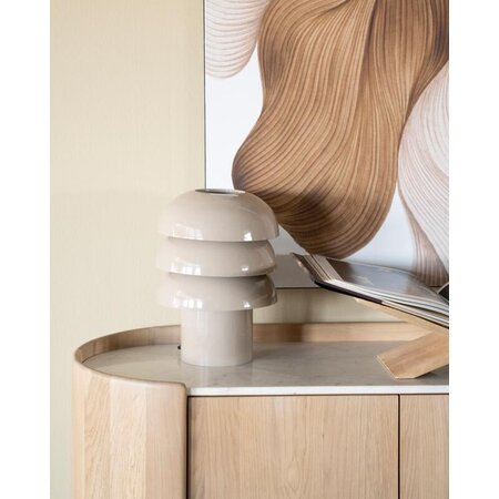By-Boo By-Boo tafellamp Curo taupe