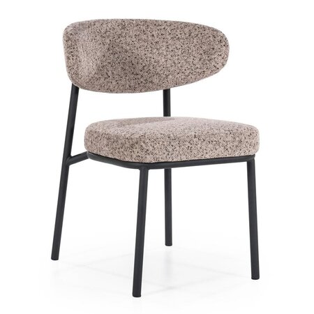 By-Boo By-Boo eetkamerstoel Jari taupe