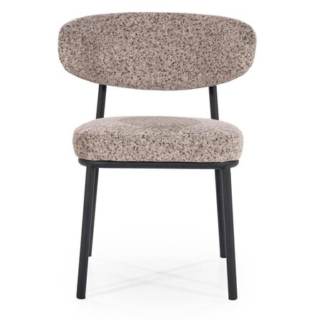 By-Boo By-Boo eetkamerstoel Jari taupe
