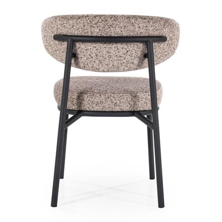 By-Boo By-Boo eetkamerstoel Jari taupe