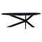 Richmond Interiors Richmond eettafel Trocadero zwart 220 cm